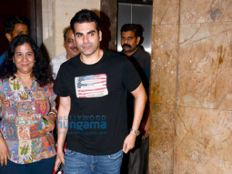 Arbaaz Khan and Salim Khan grace a special screening of 'Tera Intezaar'