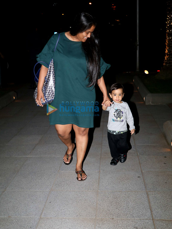 arpita khan spotted with her son ahil 5