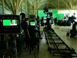 Behind the scenes: Shah Rukh Khan gives a sneak peek of his film set