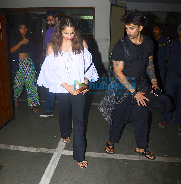 Bipasha Basu and Karan Singh Grover snapped at a friend’s place Bipasha Basu and Karan Singh Grover snapped at a friend’s place