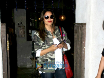Bipasha Basu spotted outside a spa