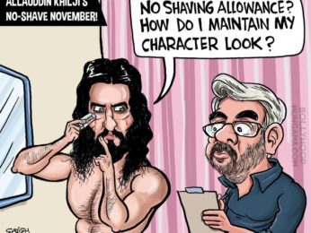 Bollywood Toons: Allauddin Khilji’s No-shave November look! Bollywood Toons: Allauddin Khilji’s No-shave November look!