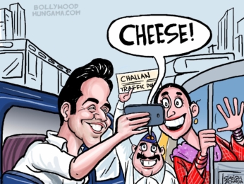 Bollywood Toons: Varun Dhawan fined by Mumbai Traffic Police