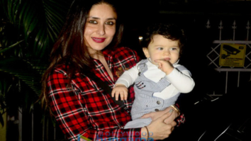 CUTE! Kareena Kapoor Khan strikes a pose with an excited baby Taimur Ali Khan