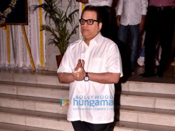 Celebs attend the prayer meet for the late Mohan Kumar