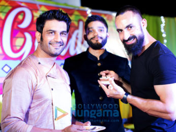 Celebs attend Saurabh Pandey And Zara Barring's Mehndi celebrations