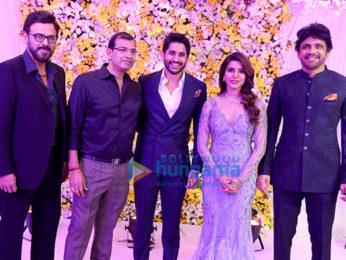 Celebs grace Samantha Ruth Prabhu and Naga Chaitanya's wedding reception