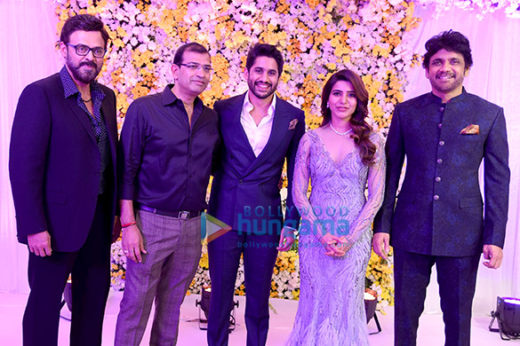 celebs grace samantha and nagas wedding reception 8