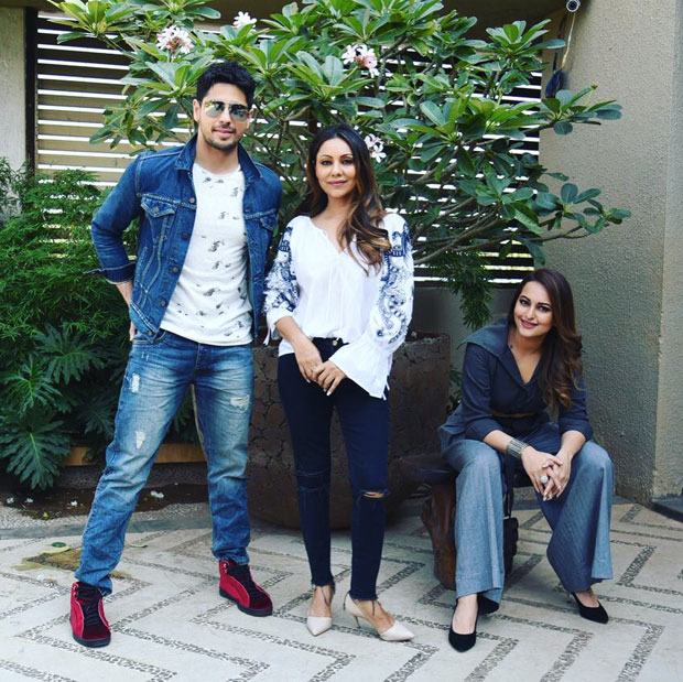 Check out Ittefaq stars Sidharth Malhotra and Sonakshi Sinha visit Gauri Khan’s store2