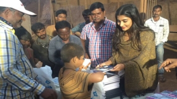 Check out: Pooja Hegde distributes books to 100 kids on the sets of her next Telugu film!