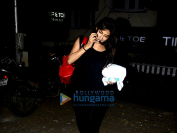 Chitrangda Singh snapped at a salon