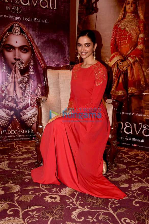 Deepika Padukone promotes Padmavati Deepika Padukone promotes Padmavati