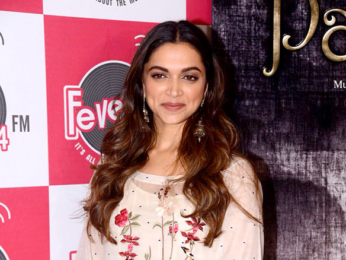 Deepika Padukone promotes 'Padmavati' at the studio of 'Fever 104 FM'