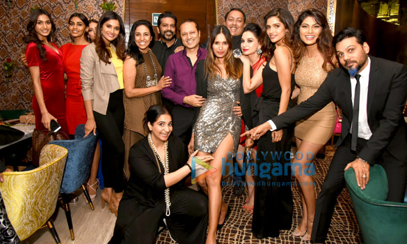 designers falguni shane peacock hosted a special lunch in honour of miss world manushi chillar 02