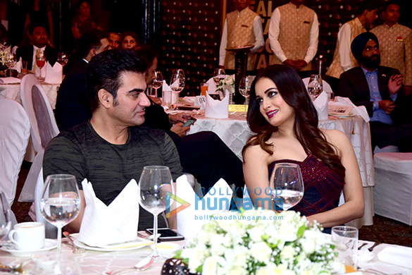 Dia Mirza and Arbaaz Khan at Real Estate Tyoon Awards