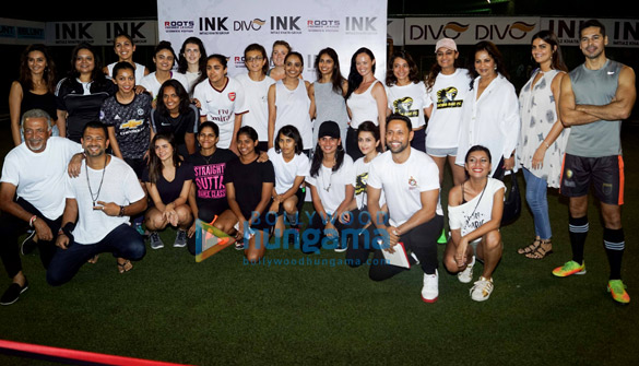 Dino Morea, Mandana Karimi and Shibani Dandekar grace the Roots premiere league match