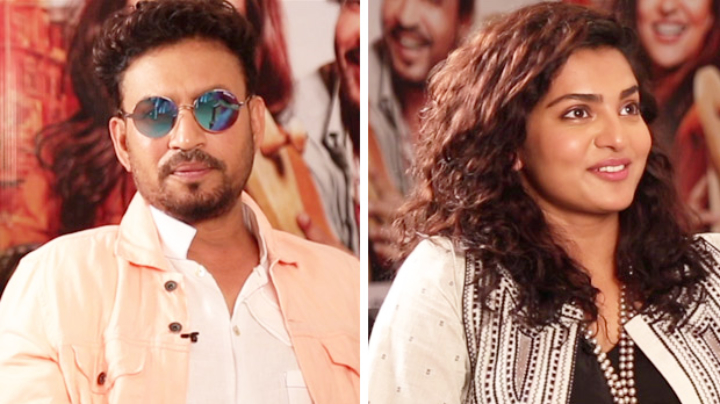 FUN Behind The Scenes MASTI With Irrfan Khan And Parvathy