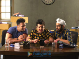 LOL: Fukrey Returns actors play around with ‘Giri’ on their smartphone