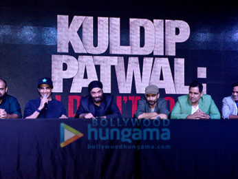 Gulshan Devaiah and others grace the first look of the film Kuldip Patwal I Didn’t Do It !