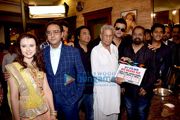 gulshan grover gives themahurat shot for indo polish film nie means nie 1