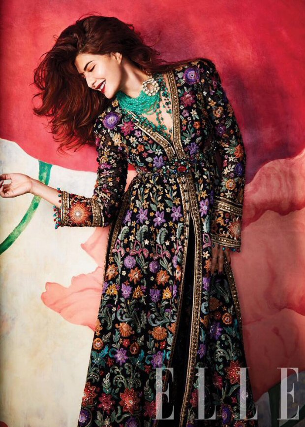 HOTNESS Jacqueline Fernandez is an absolute stunner on Elle magazine's wedding special!1