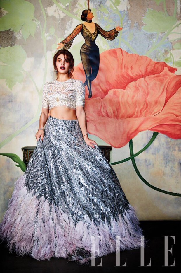 HOTNESS Jacqueline Fernandez is an absolute stunner on Elle magazine's wedding special!5