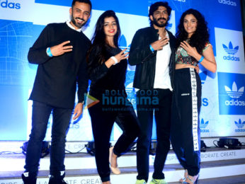 Harshavardhan Kapoor, Saiyami Kher and Anand Ahuja attend a bash of Adidas
