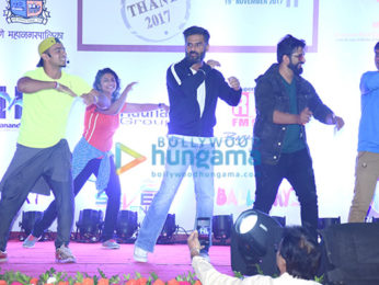 Hrithik Roshan and Jacqueline Fernandez at 'Thane Police Commissioner's Marathon'