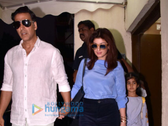 Hrithik Roshan and Akshay Kumar's family spotted at PVR Juhu