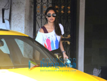 Ileana D'Cruz snapped after her gym session