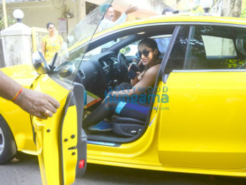 Ileana D'Cruz spotted at Matrix Office in Bandra