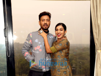 Irrfan Khan and Parvathy Thiruvothu at a Photoshoot and Press Meet for 'Qarib Qarib Singlle'