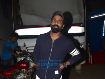 Jacqueline Fernandez and Remo DSouza snapped at Mehboob studio in Bandra