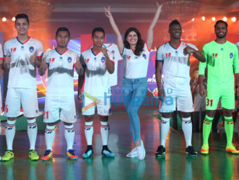 Jacqueline Fernandez announced as brand ambassador of Delhi Dynamos in New Delhi