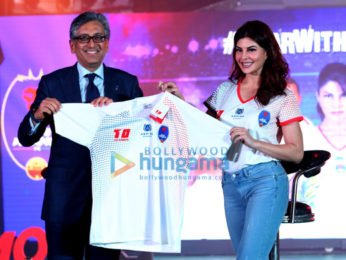 Jacqueline Fernandez announced as brand ambassador of Delhi Dynamos in New Delhi