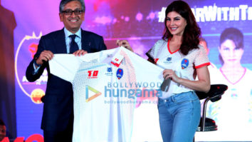 Jacqueline Fernandez announced as brand ambassador of Delhi Dynamos in New Delhi