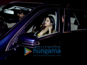 Jhanvi Kapoor and Khushi Kapoor snapped post dinner at Olive in Bandra