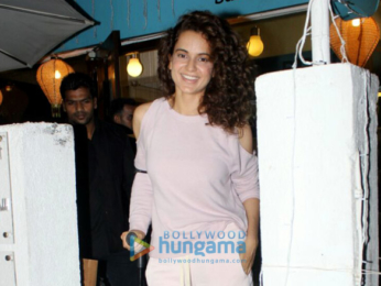 Kangana Ranaut and Shraddha Das snapped at BBLUNT