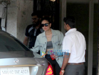 Kareena Kapoor Khan spotted after her gym session