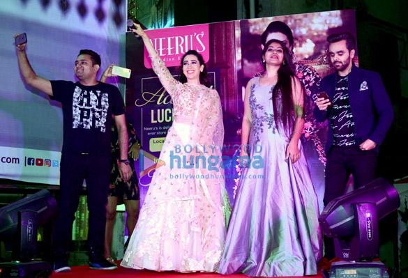 Karisma Kapoor snapped attending a fashion event in Lucknow