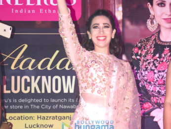 Karisma Kapoor snapped attending a fashion event in Lucknow