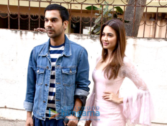 Kriti Kharbanda and Rajkummar Rao promote 'Shaadi Mein Zaroor Aana'