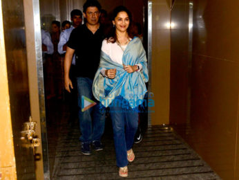 Madhuri Dixit, Varun Dhawan and other snapped at Juhu PVR