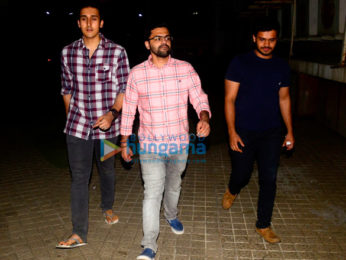 Madhuri Dixit, Varun Dhawan and other snapped at Juhu PVR