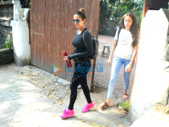 Malaika Arora snapped after her rehearsals in Bandra