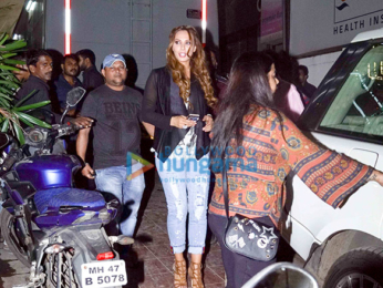 Manish Paul and Iulia Vantur spotted at Khar