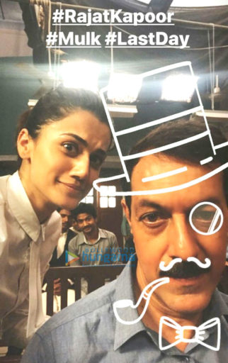 On The Sets Of The Movie Mulk