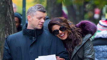 ON THE SET: Priyanka Chopra surprises Quantico co-star Russell Tovey with a cake on his 36th birthday