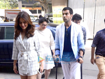 Rajkummar Rao & Kriti Kharbanda snapped promoting Shaadi Mein Zaroor Aana