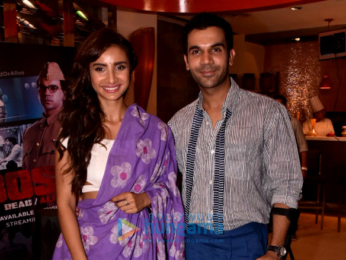 Rajkummar Rao and Patralekha at ALT Balaji's 'Bose DeadAlive'